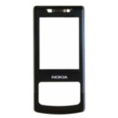 Nokia 6500 Sl, Előlap, fekete
