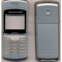 Sony Ericsson T230, Előlap, ezüst-fekete