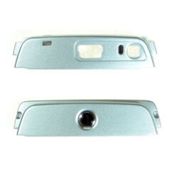 Nokia N95 alsó+felső, Kupak, ezüst