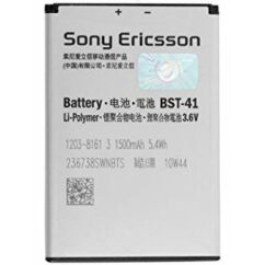 Sony Ericsson X1/X2/X10 1500mAh -BST-41, Akkumulátor (Gyári) Li-Ion