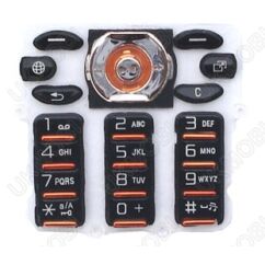 Sony Ericsson W880, Gombsor (billentyűzet), narancs-fekete