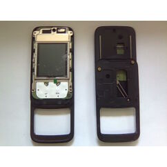 Nokia 5200, Csúszka, (LCD+panel), fekete