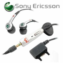 Sony Ericsson HPM-70, Headset, fehér-fekete