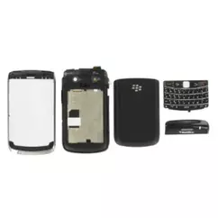 Blackberry 9700 Bold komplett ház, Előlap, fekete