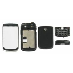 Blackberry 9700 Bold komplett ház, Előlap, fekete