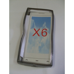 Nokia X6, Szilikon tok, S-Case, füst