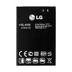 LG E400/E610/E730/P970 1540mAh -BL-44JN, Akkumulátor (Gyári) Li-Ion