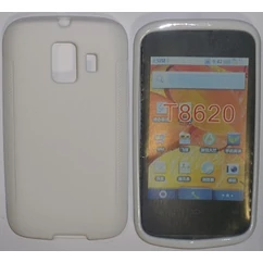 Huawei Y200, Szilikon tok, S-Case, fehér