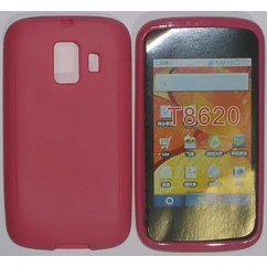 Huawei Y200, Szilikon tok, S-Case, ciklámen