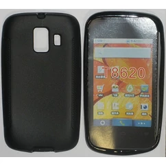 Huawei Y200, Szilikon tok, S-Case, fekete