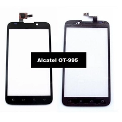 Alcatel OT-995, Érintőplexi, fekete