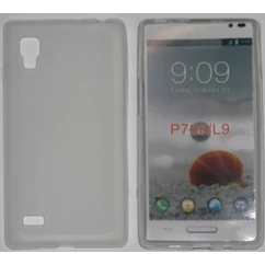 LG Optimus L9 P760, Szilikon tok, S-Case, átlátszó