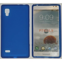 LG Optimus L9 P760, Szilikon tok, S-Case, kék