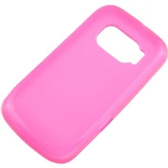 Alcatel OT-918 MIX, Szilikon tok, S-Case, rózsaszín