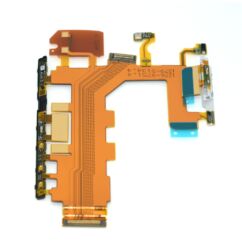 Sony Xperia Z2 D6503, Átvezető szalagkábel (Flex), (oldalgomb, mikrofon, vibramotor)