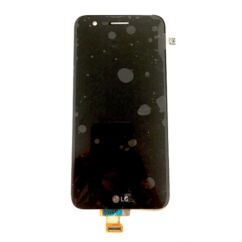 LG K10 2017 M250N, LCD kijelző érintőplexivel, fekete