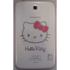 Samsung T210 Galaxy Tab 3 7.0, Akkufedél, (Wifi akkufedél Hello Kitty), fehér