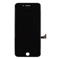 Apple iPhone 8/SE 2020/SE 2022, LCD kijelző + ragasztó, érintőplexivel, fekete