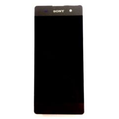 Sony Xperia XA/XA Dual F3111/F3112, LCD kijelző érintőplexivel, fekete