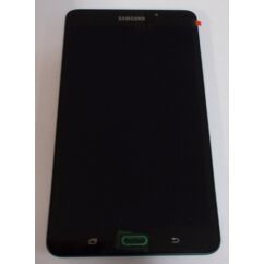 Samsung T280 Galaxy Tab A 7 Wifi, LCD kijelző érintőplexivel és előlappal, fekete