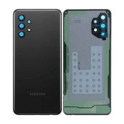 Samsung A326 Galaxy A32 5G, Akkufedél, (ragasztó, kamera plexi), fekete