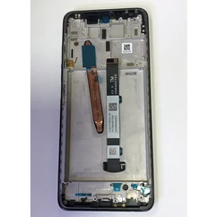 Xiaomi Poco X3/X3 Pro, LCD kijelző érintőplexivel és kerettel, fekete