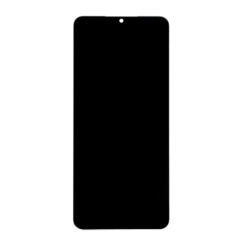 Samsung A125/A127 Galaxy A12/A12s, LCD kijelző érintőplexivel, fekete