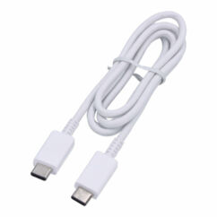 USB-C - USB-C, (1 méter, 45W), USB kábel, fehér