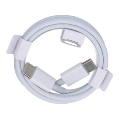 Apple MUF2AM/A iPhone 15 Széria USB-C - USB-C, (1 méter, 60W), USB kábel, fehér