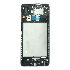 Samsung A022 Galaxy A02, Előlap (LCD) keret, fekete
