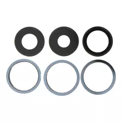Apple iPhone 13 Pro/13 Pro Max, Kamera lencse és gyűrű, (6db), kék