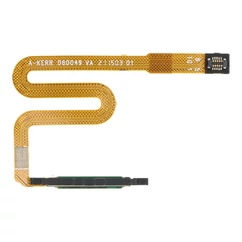 Samsung A037 Galaxy A03S, ujjlenyomat érzékelő flex kábel, átvezető fólia, fekete