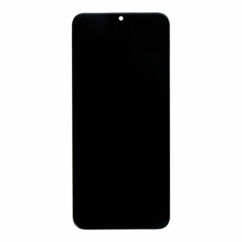 Samsung A025F/M025 Galaxy A02S/M02S, LCD kijelző érintőplexivel és előlap kerettel (166mm), fekete