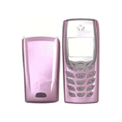 Nokia 6510 elő+akkuf, Előlap, világos lila