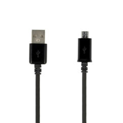 micro USB, USB kábel (fast charge), fekete