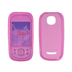 Nokia 7230, Szilikon tok, S-Case, rózsaszín