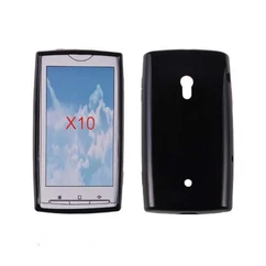 Sony Ericsson X10, Szilikon tok, S-Case, fekete