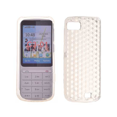Nokia C3-01, Szilikon tok, S-Case, átlátszó