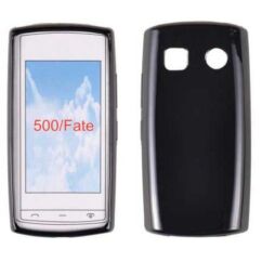 Nokia 500, Szilikon tok, S-Case, fekete*