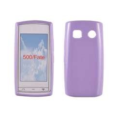 Nokia 500, Szilikon tok, S-Case, lila
