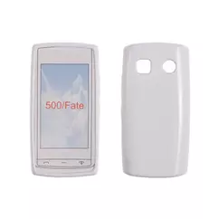 Nokia 500, Szilikon tok, S-Case, fehér