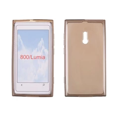 Nokia Lumia  800, Szilikon tok, S-Case, füst