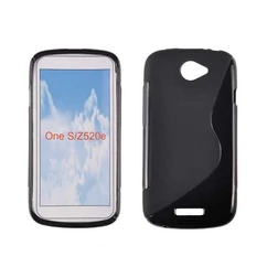 HTC One, Szilikon tok, S-Case, fekete