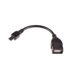 micro USB (OTG), USB kábel, fekete