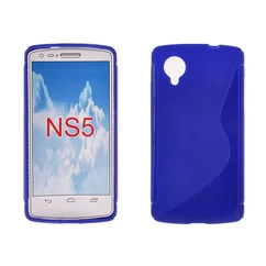 LG Google Nexus 5 D820, Szilikon tok, S-Case, kék