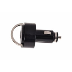 USB 3.1A, Szivargyújtós töltő, TD-CC-22 Dual, fekete