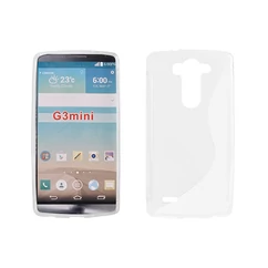LG G3 Mini/Beat/G3S D722, Szilikon tok, S-Case, átlátszó