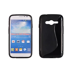 Samsung G313 Galaxy Trend 2, Szilikon tok, S-Case, fekete