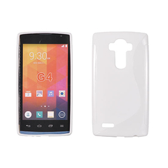 LG G4 H815, Szilikon tok, S-Case, fehér