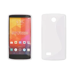 LG Joy H220, Szilikon tok, S-Case, fehér